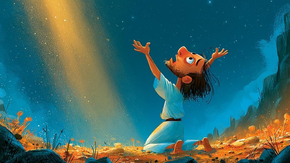 Illustration for Psalm 22: My God, My God, Why?