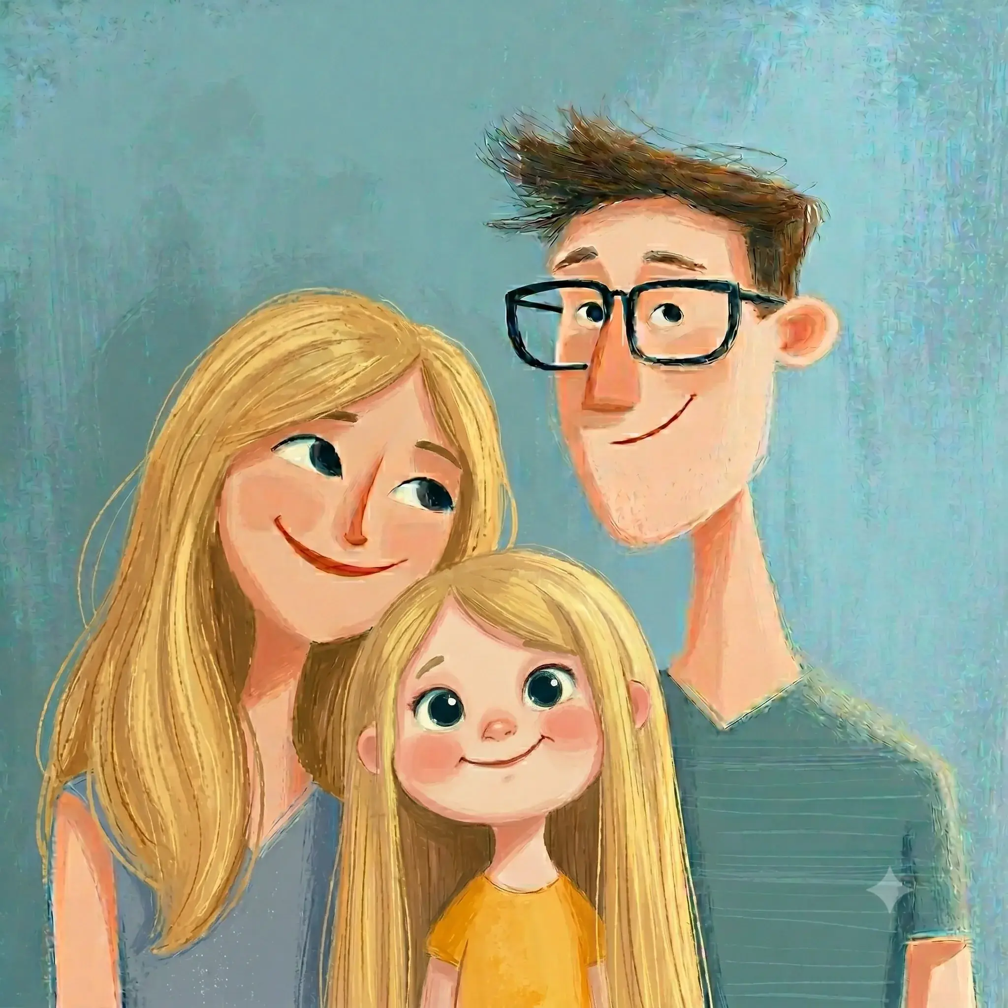Erald and his family, your storytellers