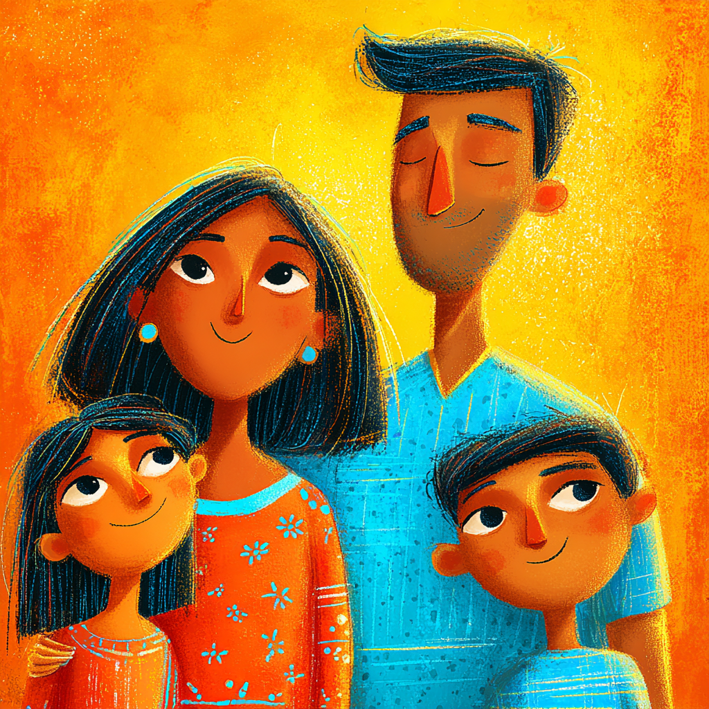 Iqbal and his family — your storytellers