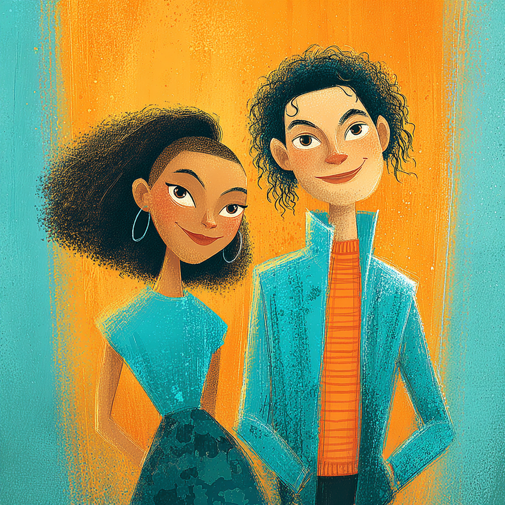Keneshia and her boyfriend — your storytellers