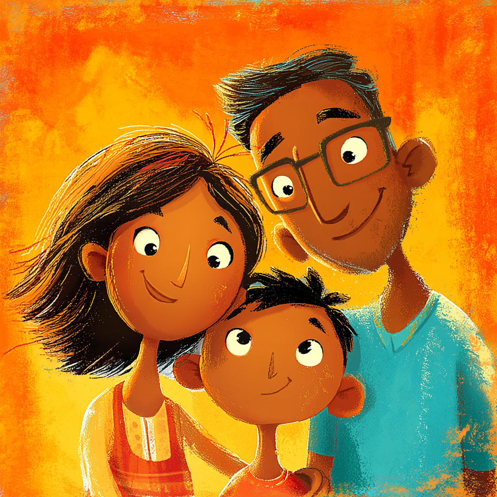 Rakesh and his family — your storytellers