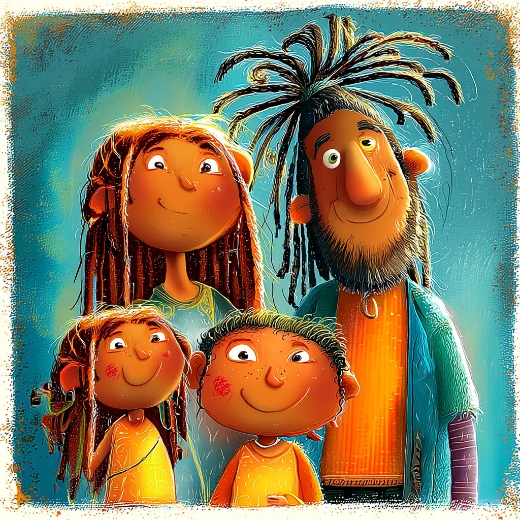 Tamara and her family, your storytellers