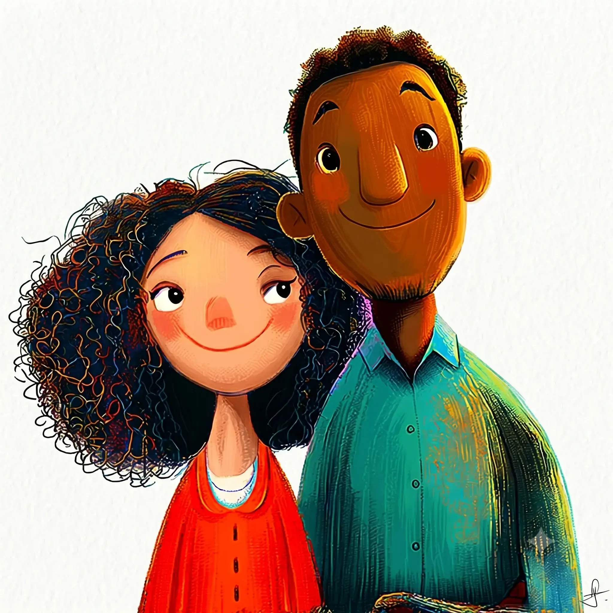 Kayode and his fiancée, your storytellers