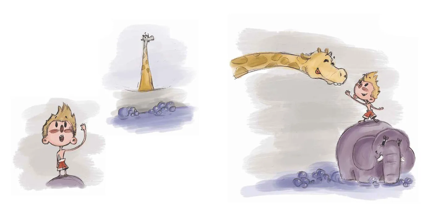 Bathtub Safari, page 6
