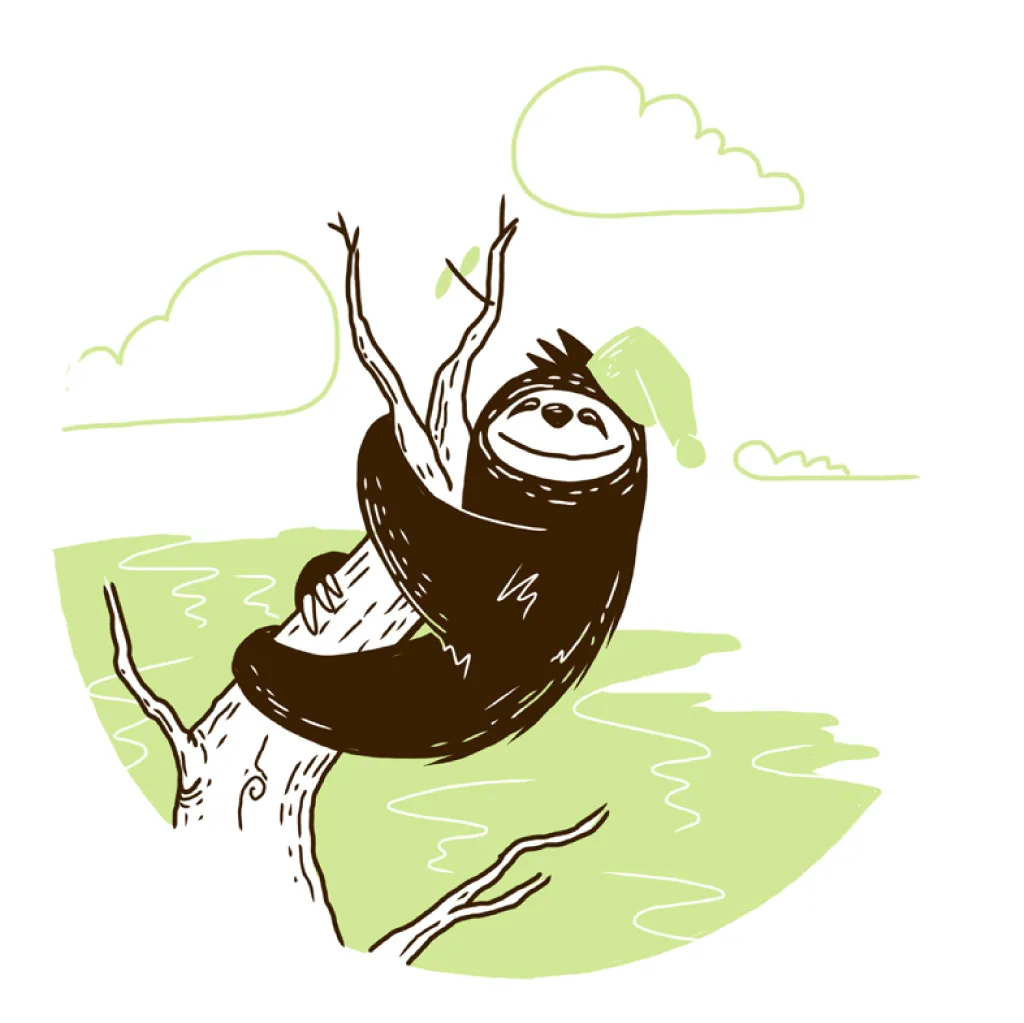 Sleepy Mr Sloth, page 11