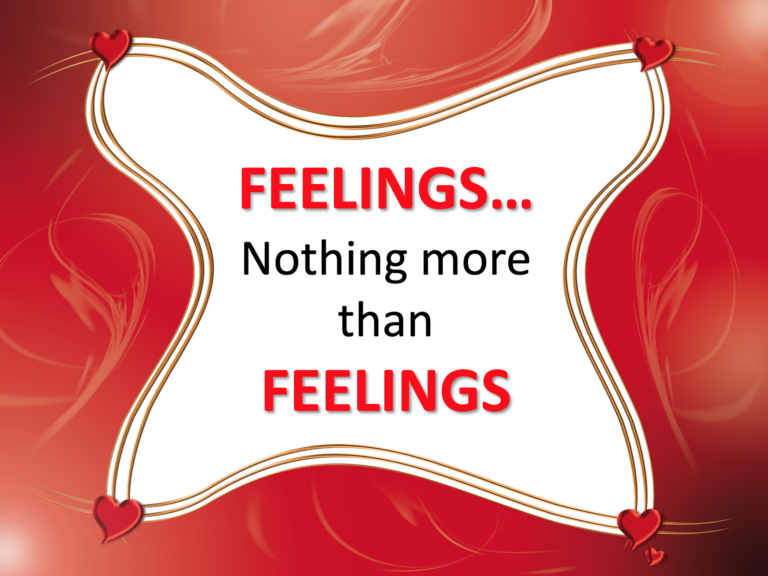 Feelings...Nothing More Than Feelings ~ RELEVANT CHILDREN'S MINISTRY ...